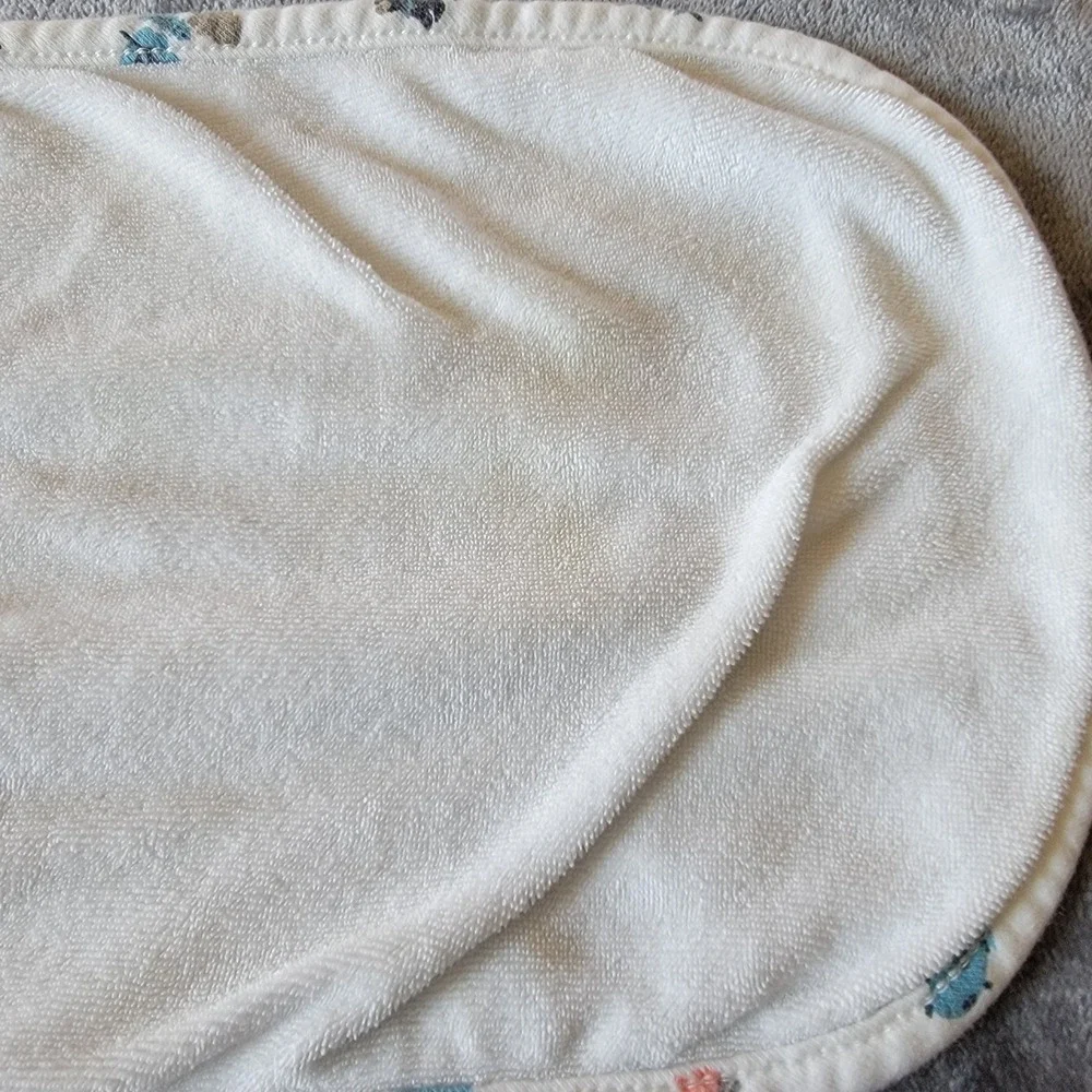 Bundle 2-Carter's Burp Cloths Kids OS Grey White Good Camping Bear Tent 702